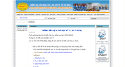 Desktop Screenshot of daotao.huflit.edu.vn